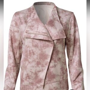 Venus Tie Dye Faux Suede Jacket